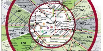 Wien 100 sone kaart